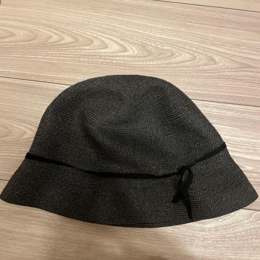 mature ha. バケットハット 黒とグレー