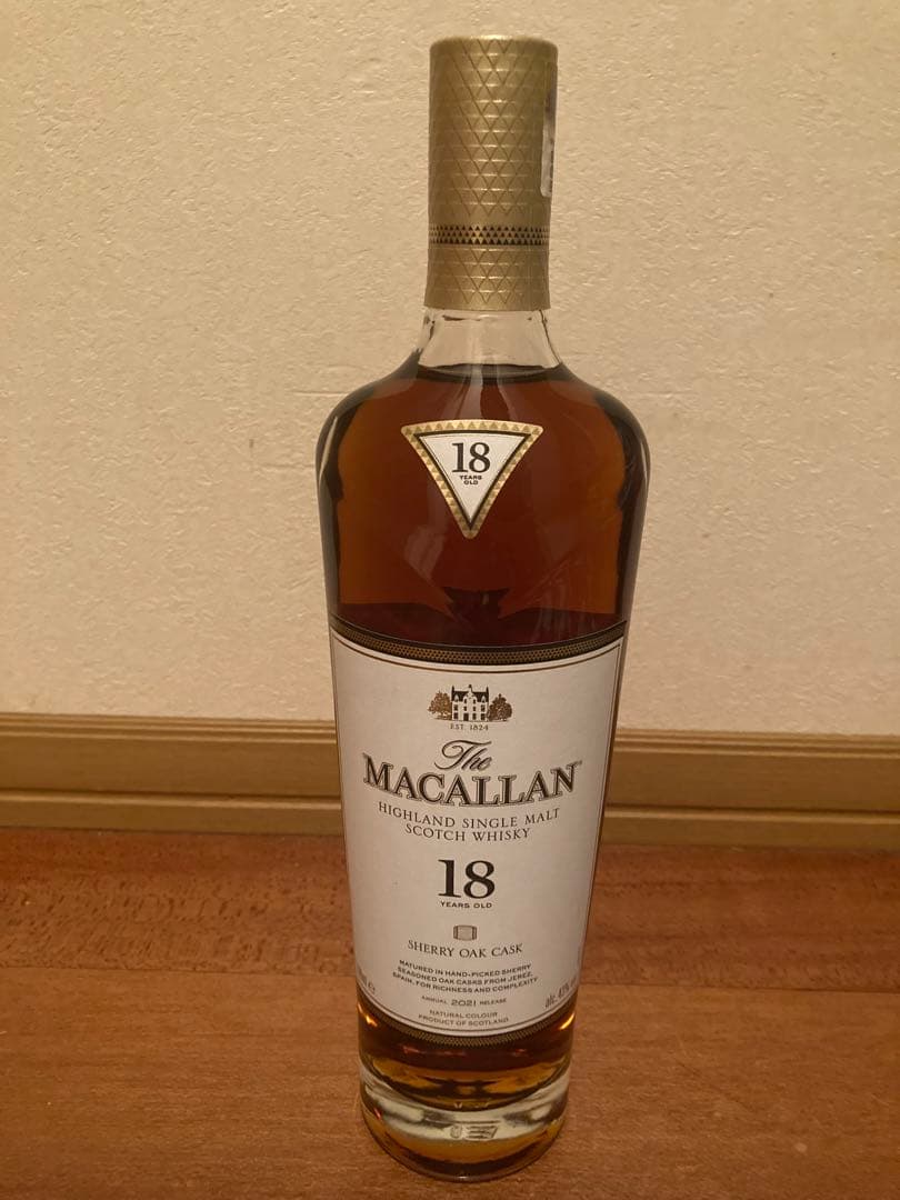 ザ マッカラン　シェリーオーク　 18年 700ml