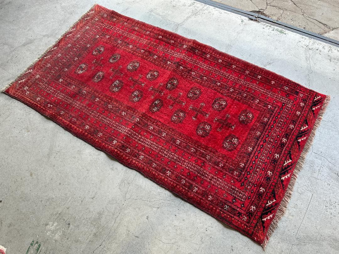 専用　2点セット【60's Vintage rug】188×102cm