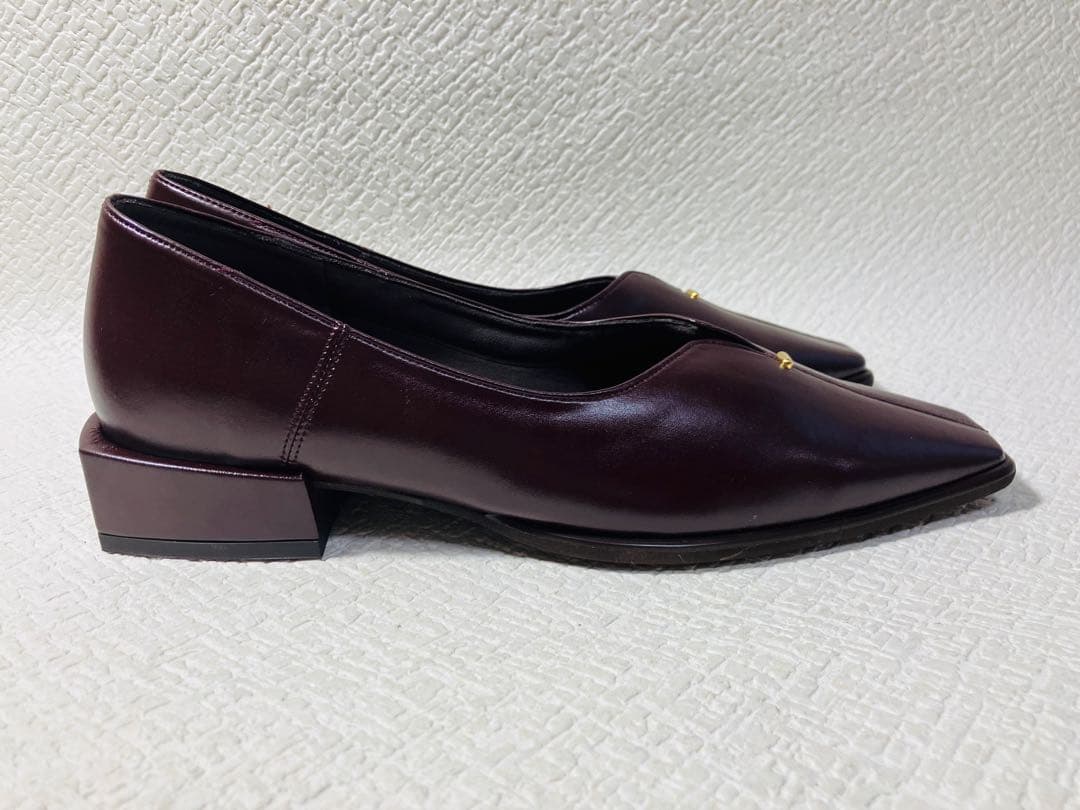 SH8◆新品◆LeTalon 2.5cmスクエアスリットソフトフラット 23.0