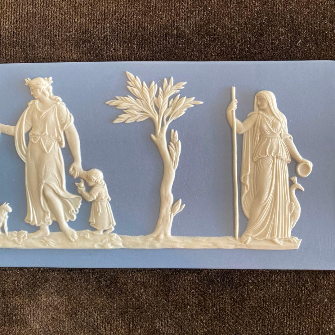 ウェッジウッド ジャスパー 陶板 額絵 壁飾り インテリア