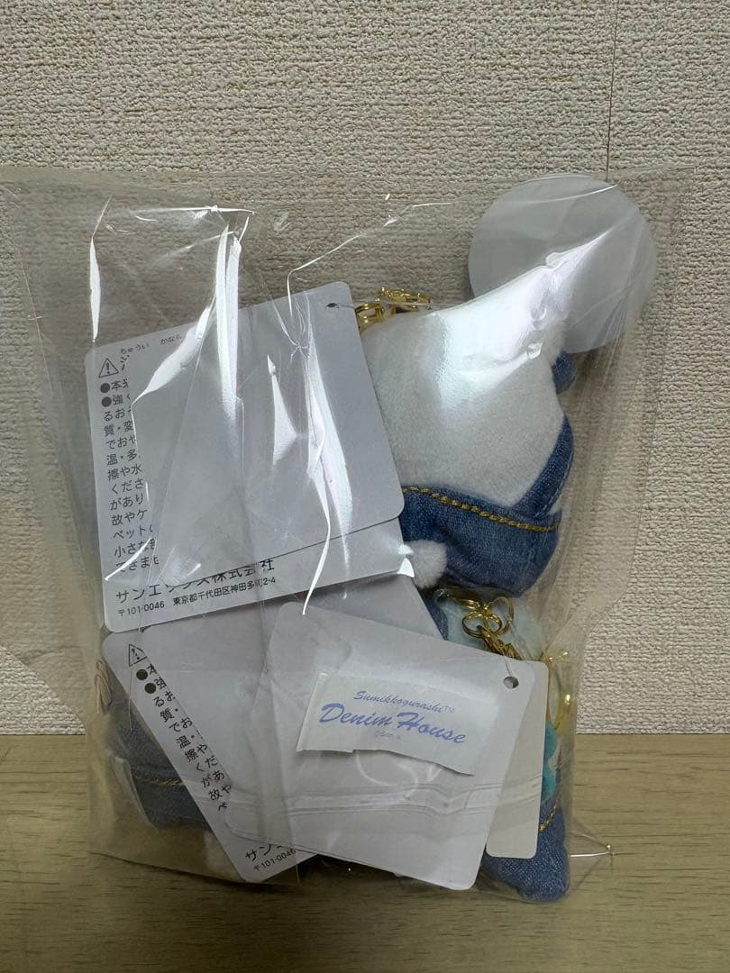 すみっコぐらし　デニムハウス限定　しろくま、とかげ、ねこ