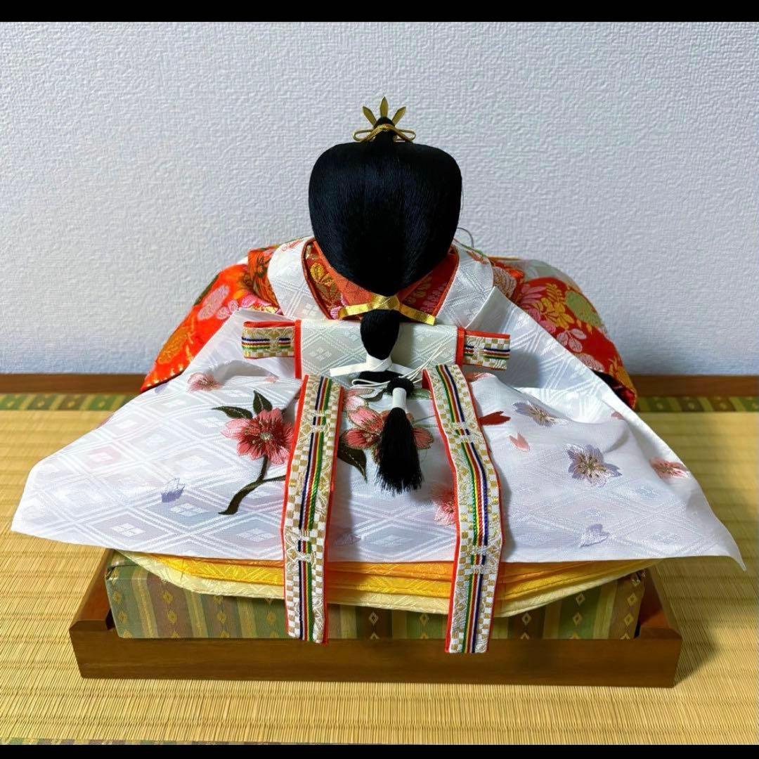 雛人形セット ひな祭り用 親王飾り 西陣織 特選