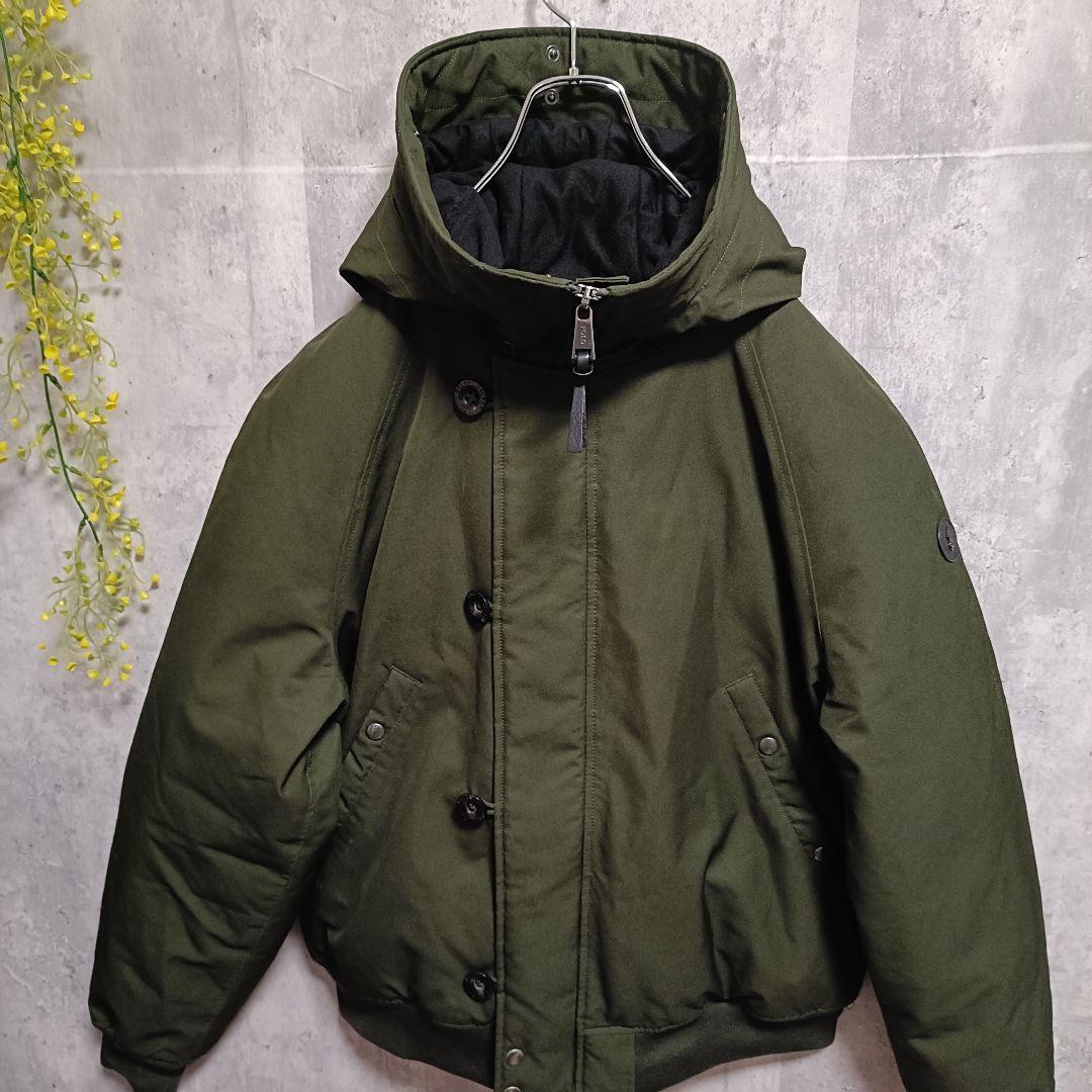 ポロラルフローレン　N-2B ダウンジャケット　ファー無し　カーキ