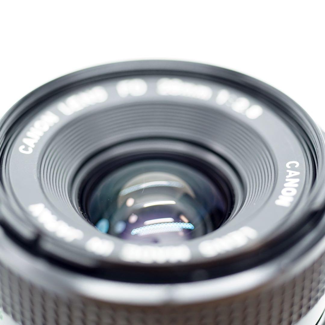 【美品】Canon New FD 28mm f/2.8 レンズ　②