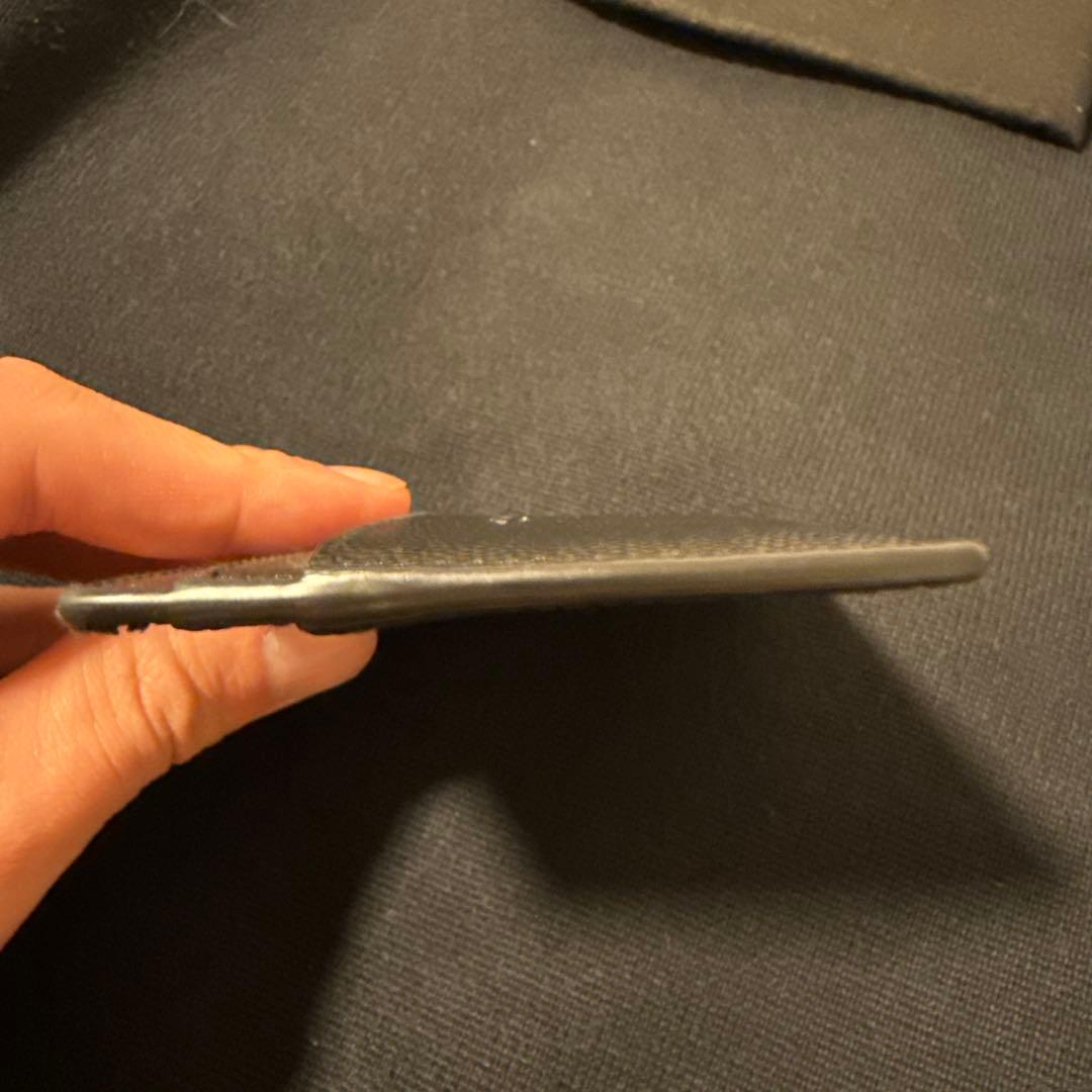 SAINT LAURENT ブラック レザー カードケース