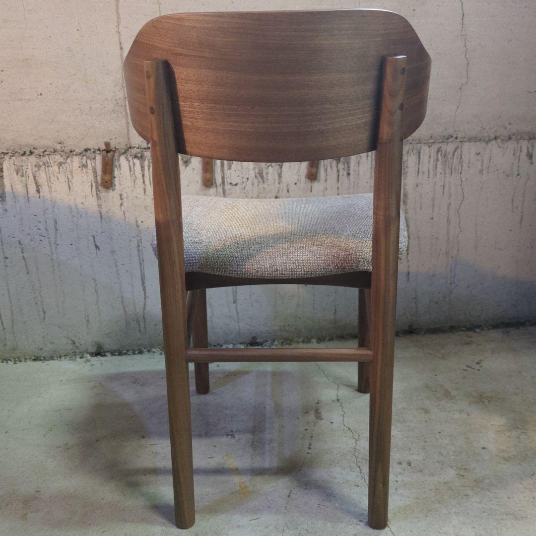 unico TALVI(タルヴィ) チェア ウォールナット ※ベージュカバー付き