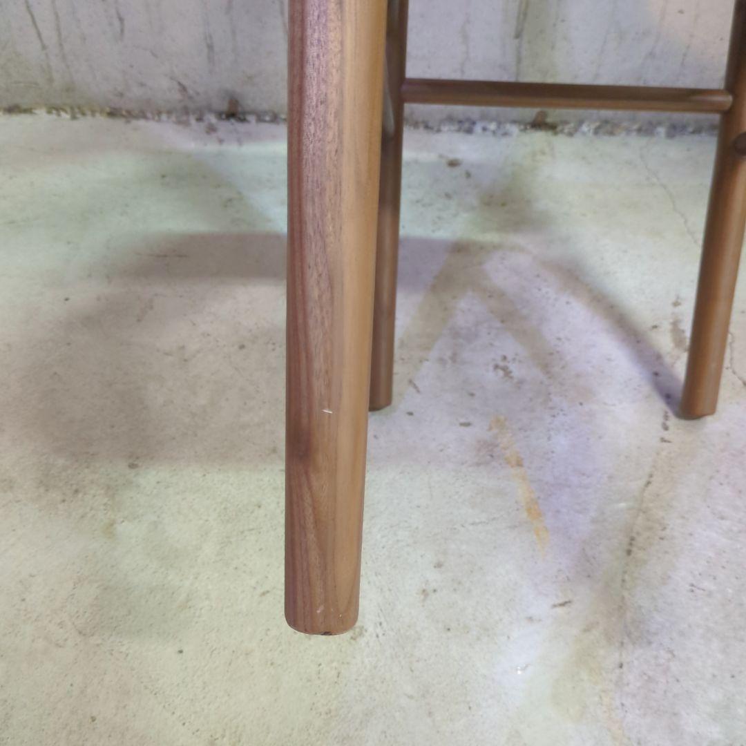 unico TALVI(タルヴィ) チェア ウォールナット ※ベージュカバー付き