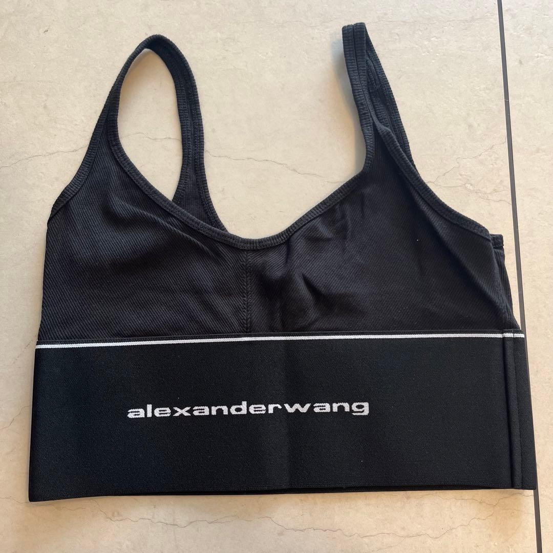 alexander wangアレキサンダーワン ロゴ エラスティックブラ