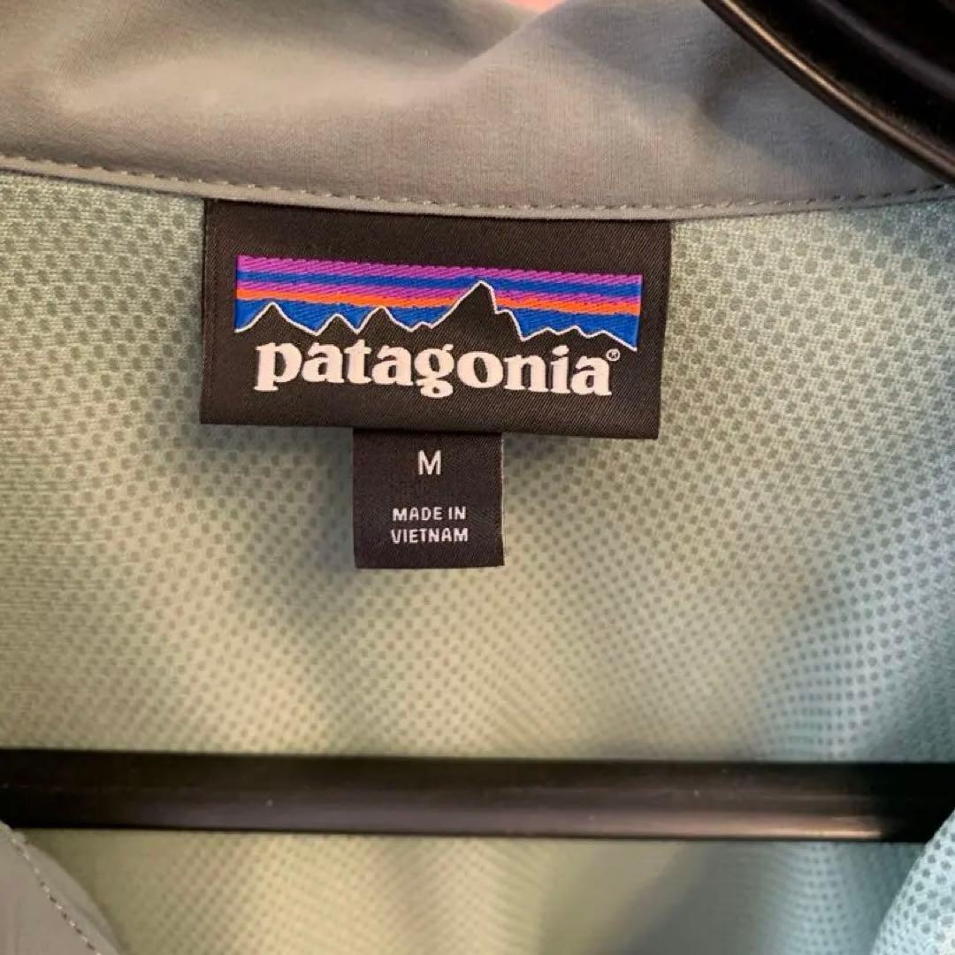 patagonia ナイロンジャケット M グリーン