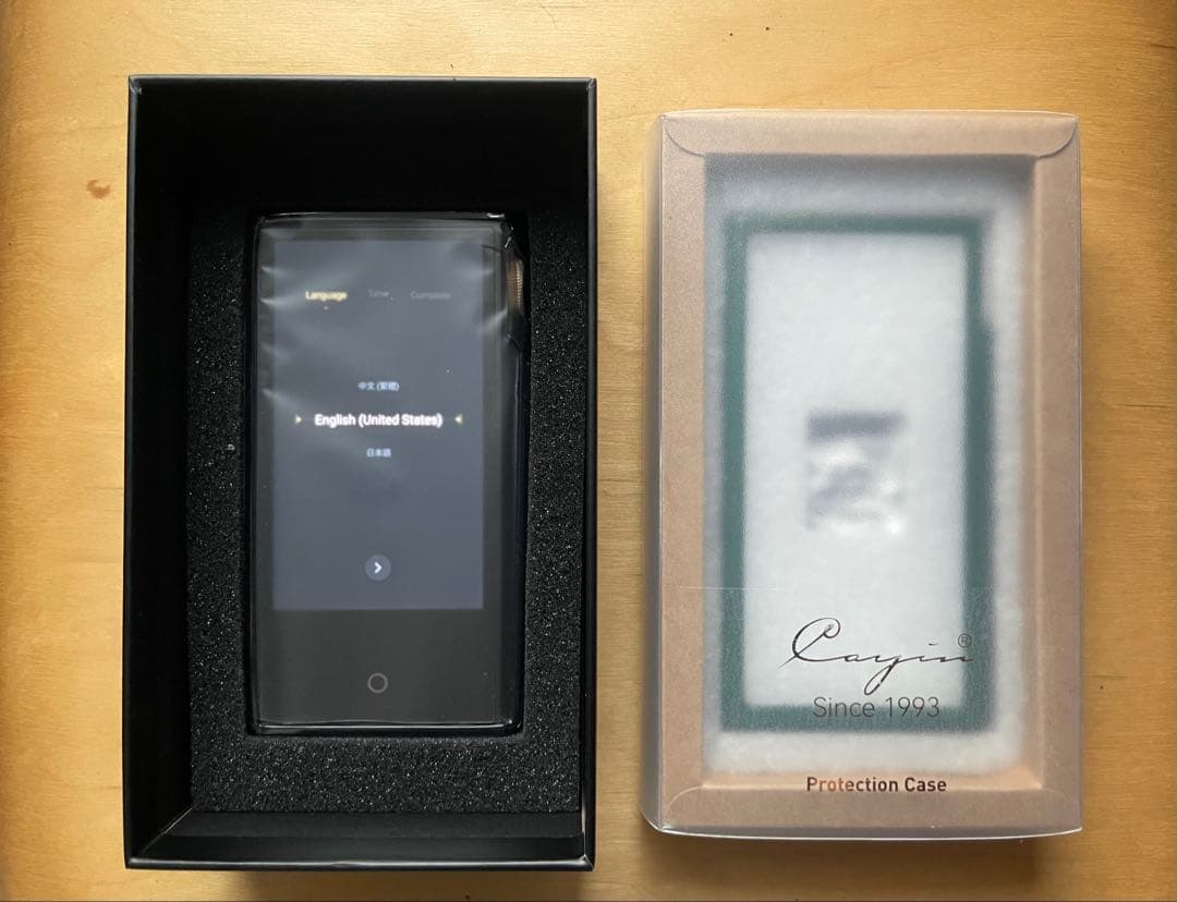 Cayin N3 Ultra 純正緑ケース付き