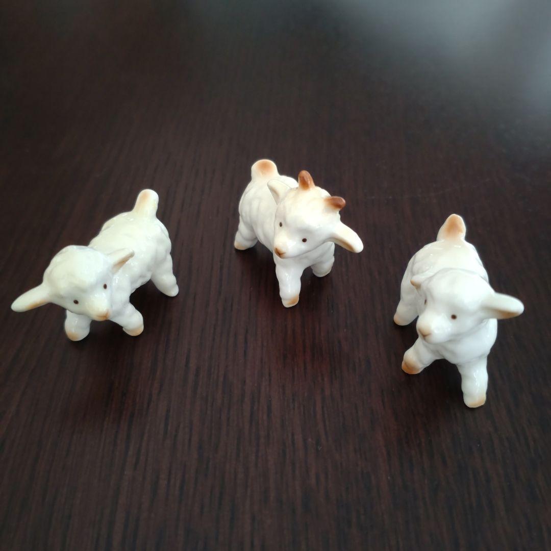 星の王子さま　No.401 ヒツジと箱　ボーンチャイナ　陶器製人形