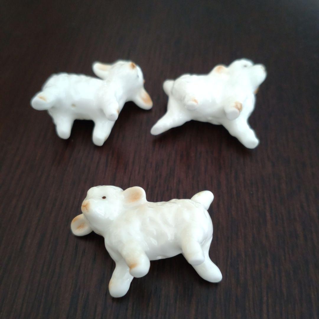 星の王子さま　No.401 ヒツジと箱　ボーンチャイナ　陶器製人形