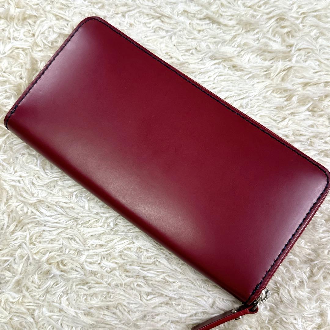 新品級✨ヴィヴィアンウエストウッド　長財布 カラーステッチ オーブ　ロゴプレート