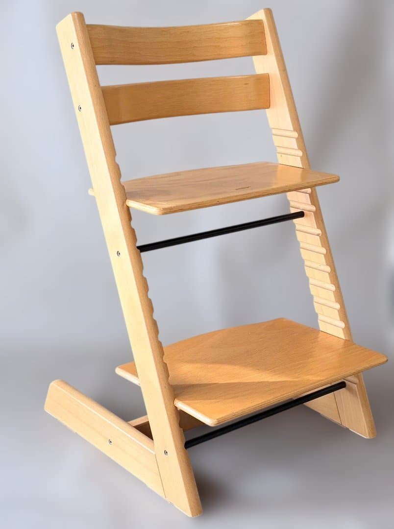 人気色✨ストッケ トリップトラップ S/N4 ナチュラル ウッド 送料無料 匿名