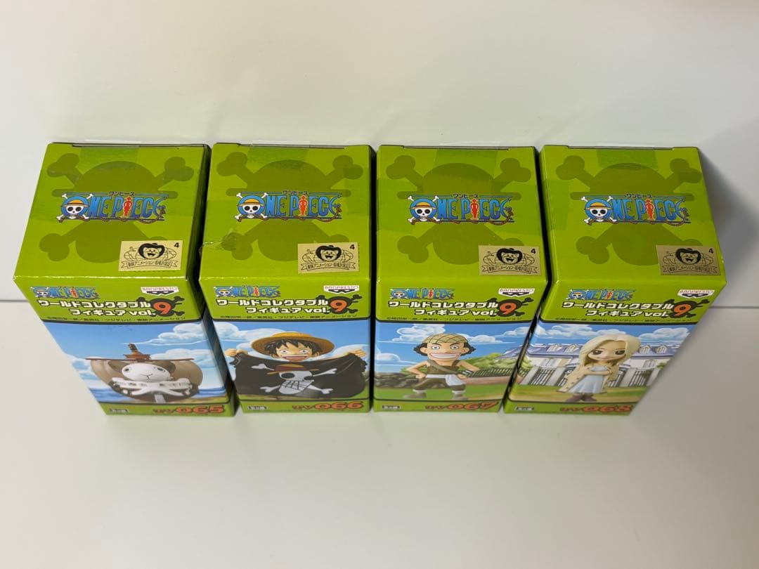 【未開封品】ワンピース ワーコレ vol.9 TV 全8種