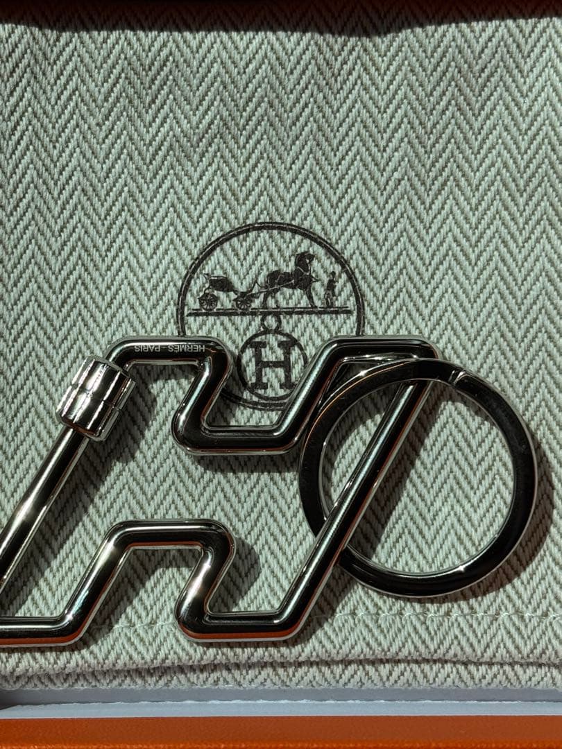 新品 HERMES H トゥスピード キーホルダー エルメス Keyholder