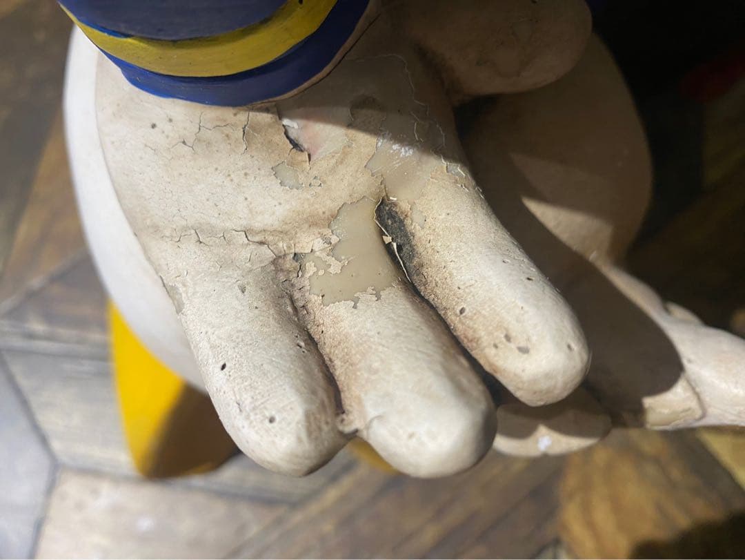 希少 Big ドナルドダック フィギュア 当時物 ディズニー アンティーク