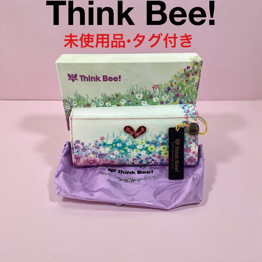 ★Think Bee! ★花柄★長財布★タグ付き・未使用品【シンクビー】