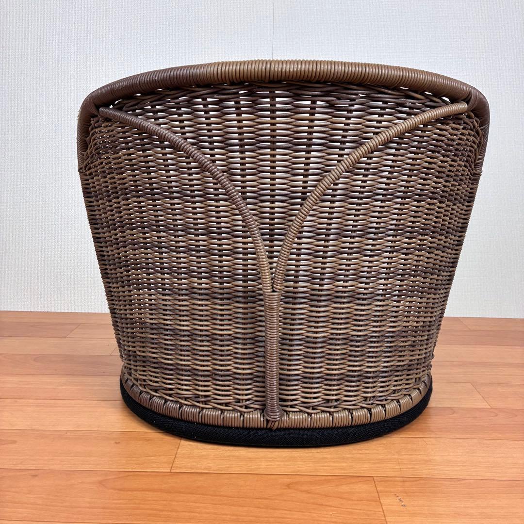 【美品】桜屋工業 舞2型 『CHERRY』 座椅子 ラタンチェア 2脚セット