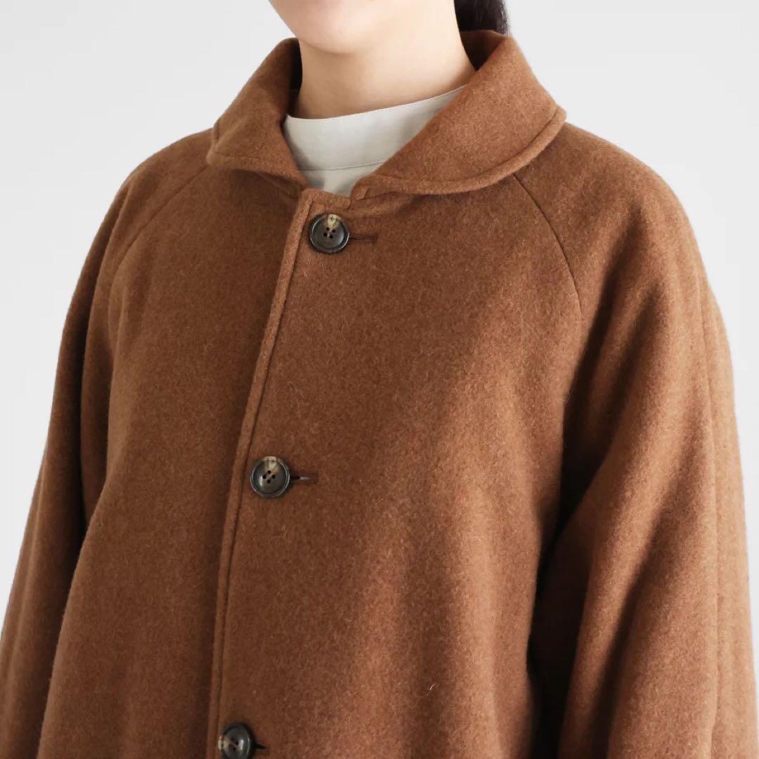 新品 タグ付き 定価54,980円 HUIS×尾州 ウールコート huis