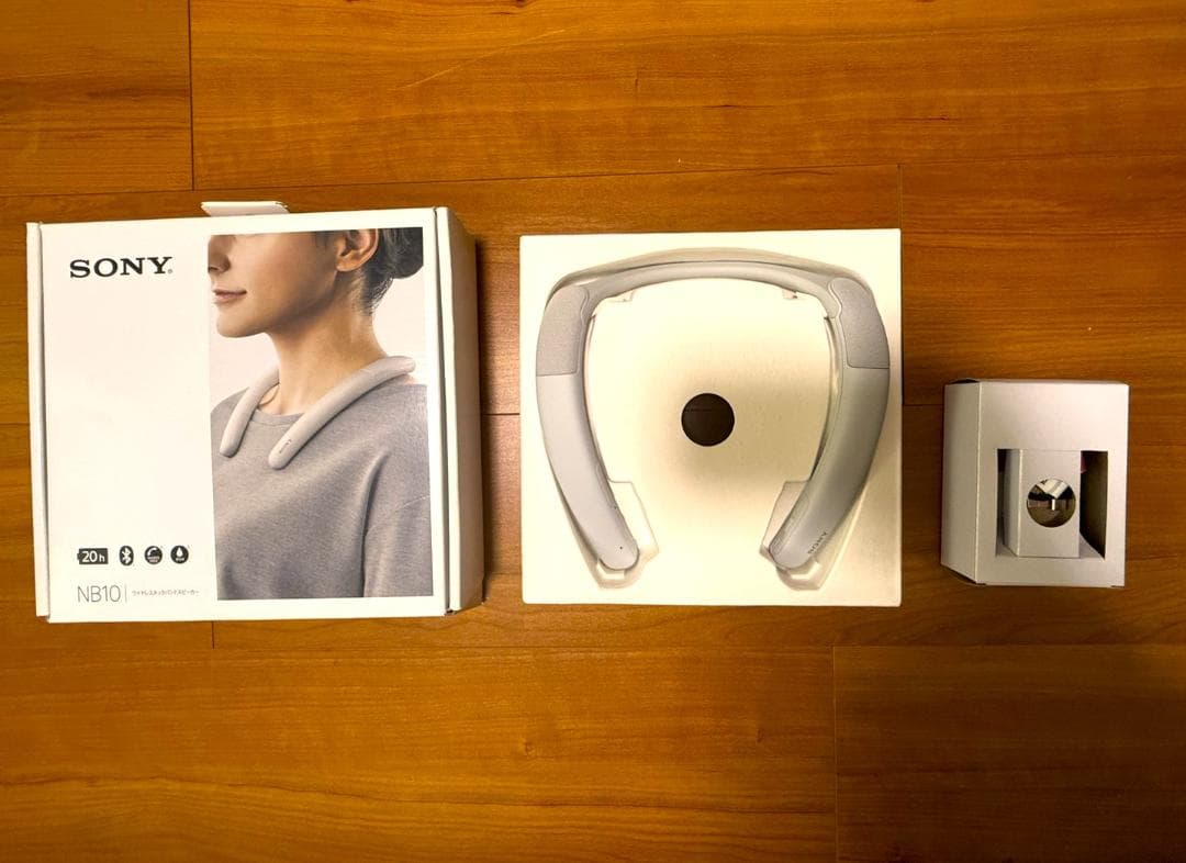 ソニー(SONY) ワイヤレスネックバンドスピーカー SRS-NB10 WC