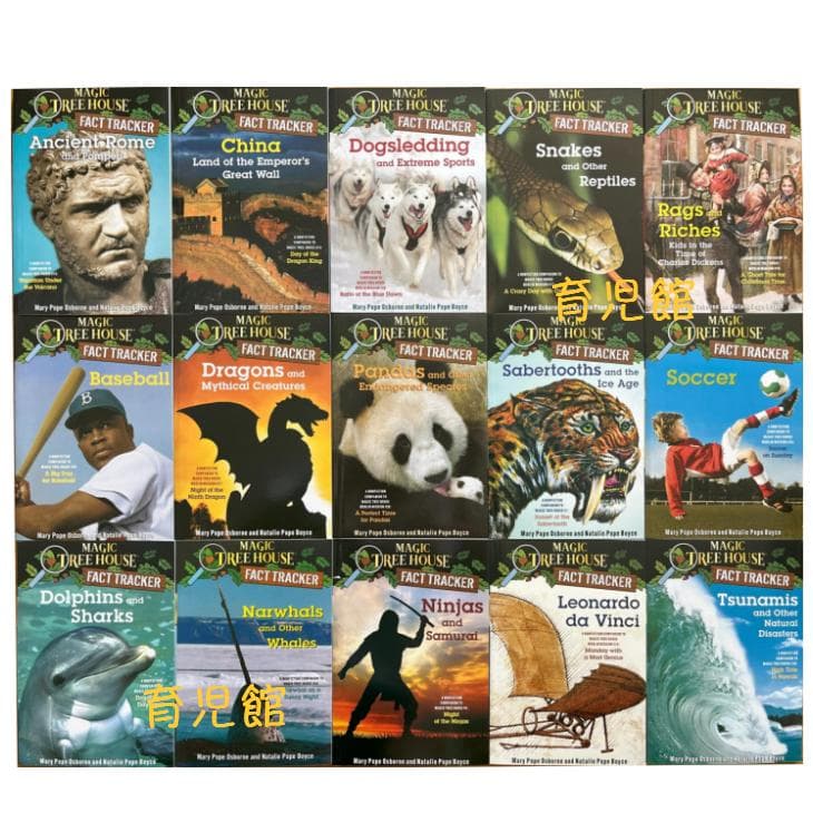 Magic Tree House Fact Tracker　絵本44冊 音源付