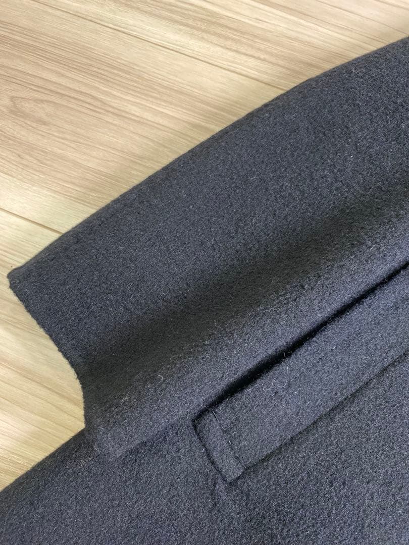 【バーバリー】ダブルフェイス　コート　36 ブラック