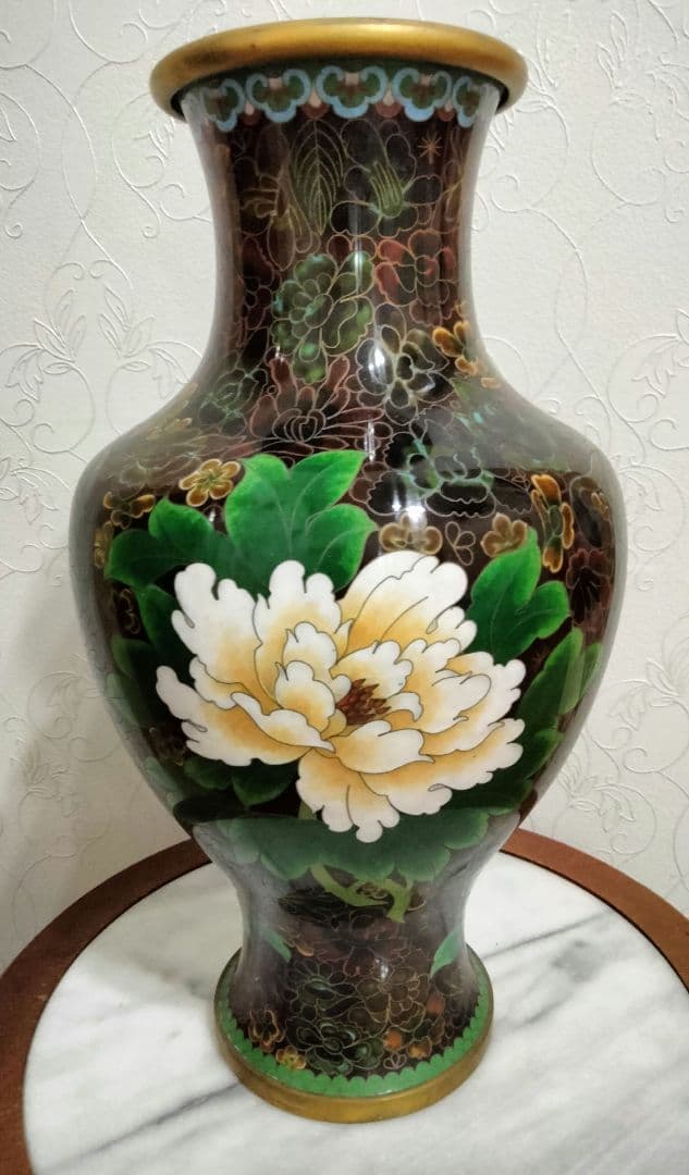 G*n様 中国七宝焼　花瓶　大きめ