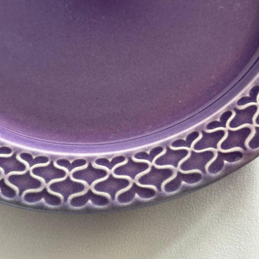 クイストゴー　コーディアルパレット　パープル　プレート24ｃｍ