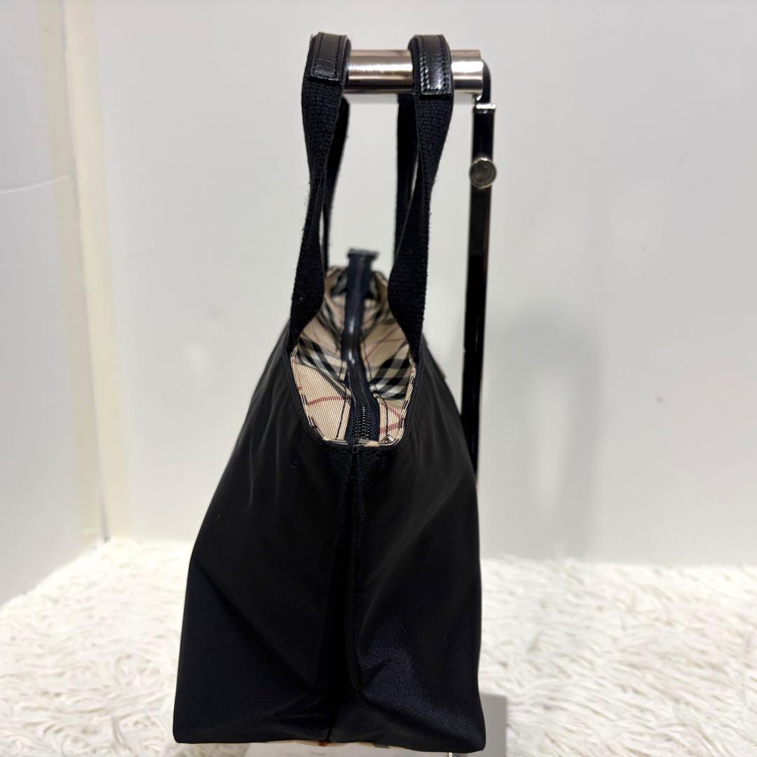 ✨美品✨BURBERRY バーバリー　ハンドバッグ　ミニトート　黒