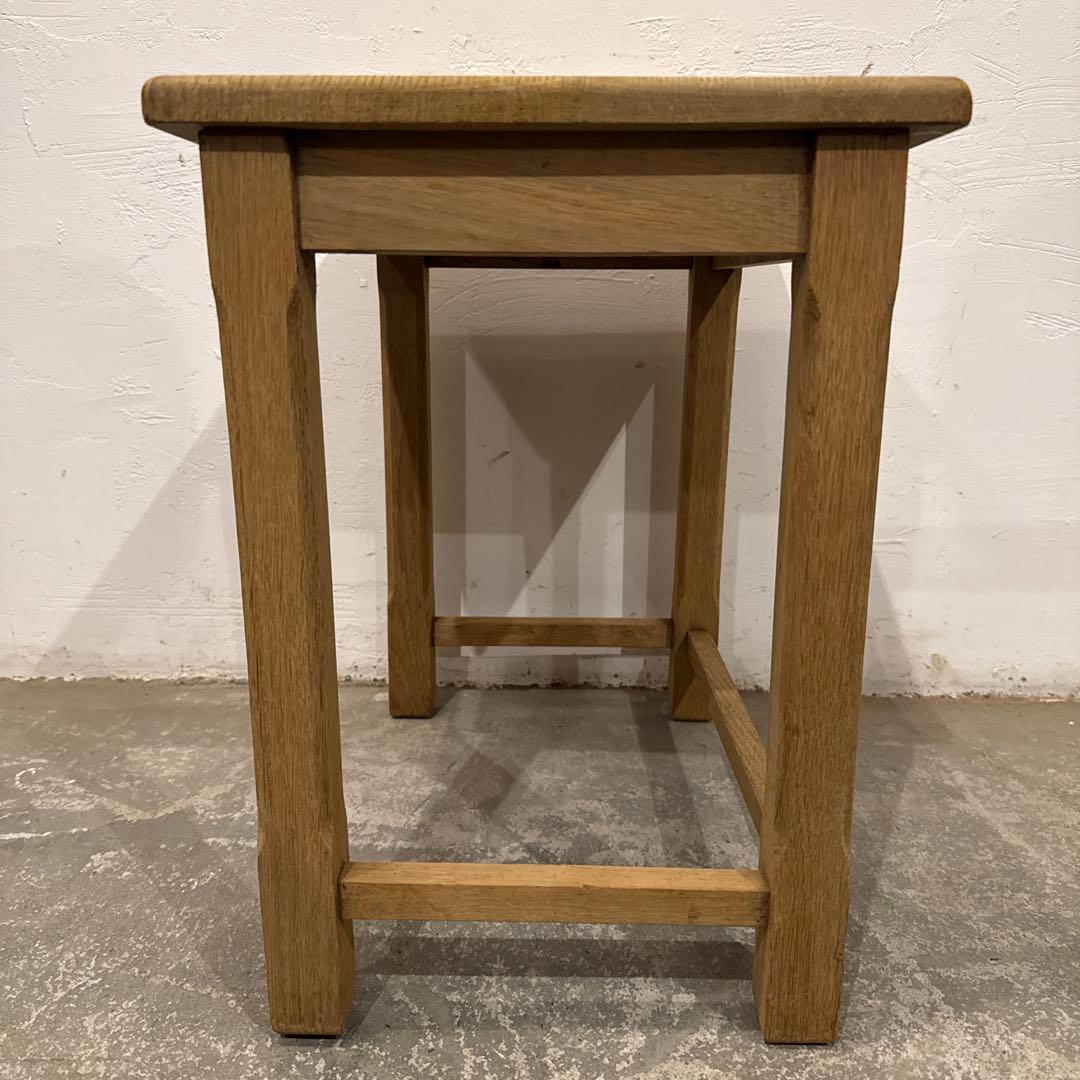 年末年始saleヴィンテージ　ネストテーブル　サイドテーブル　花台　剥離　2