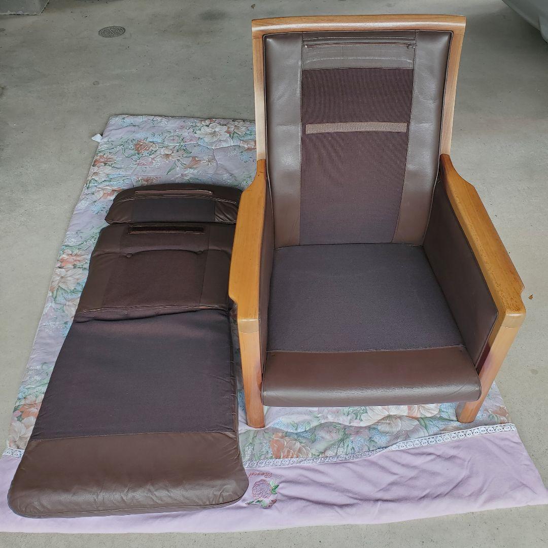 ② maruni マルニ木工 レマン 本革 一人掛けソファ イージーチェア