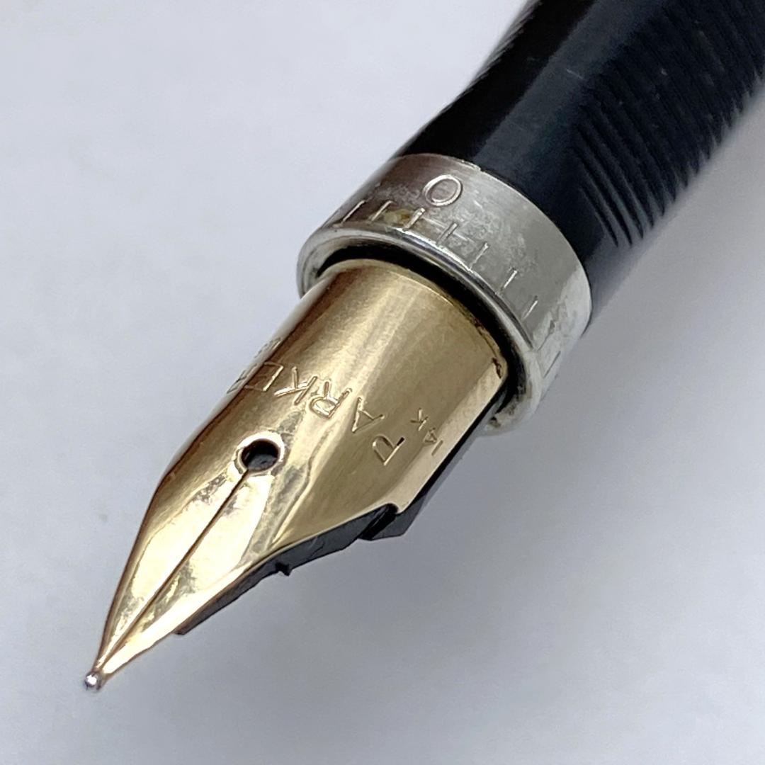 レア パーカー75 初期型 スターリングシルバー 万年筆 ケース付き