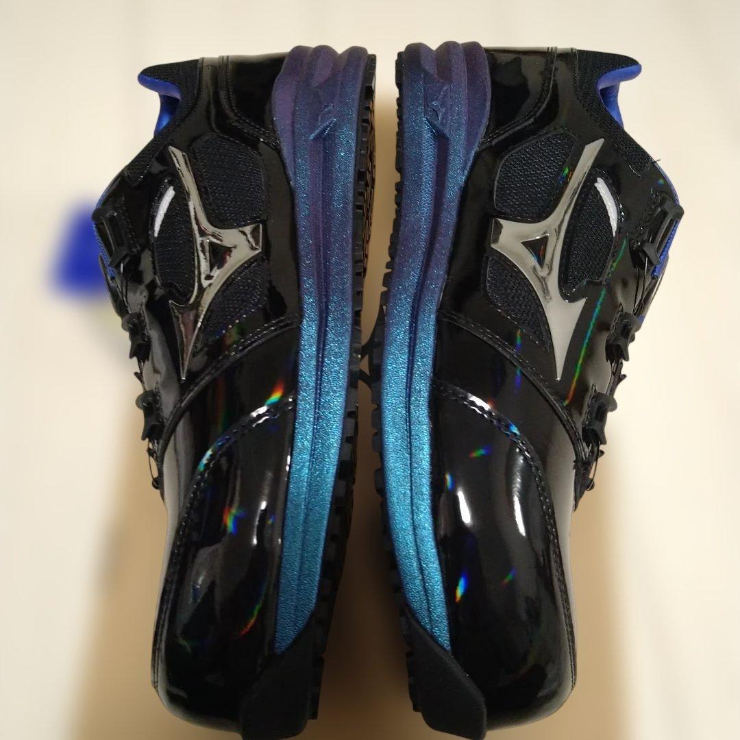 ミズノ BOAシステム 安全靴 新品 限定色ブルーブラック