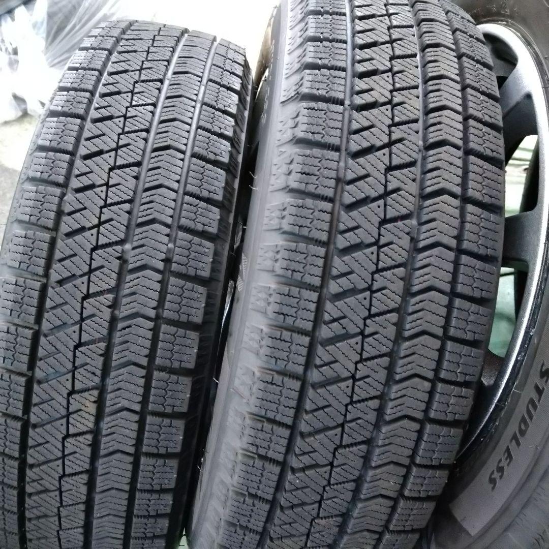 ★社外アルミホイール 155/65R14 ブリヂストンブリザックVRX2 4本