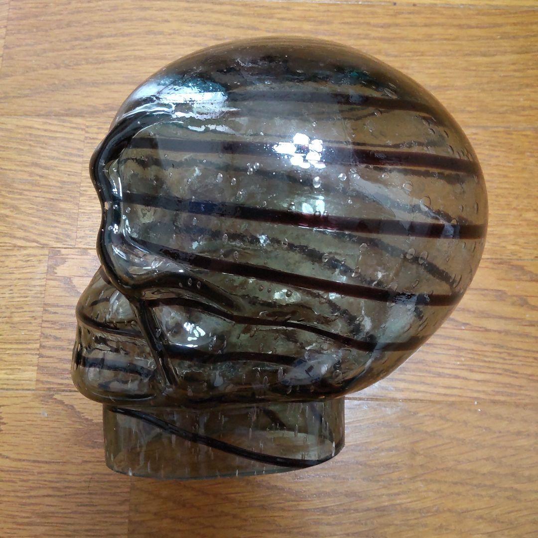 ハロウィン ドクロ 置物 ガラス製 3個セット 希少品 国内発送 入手困難