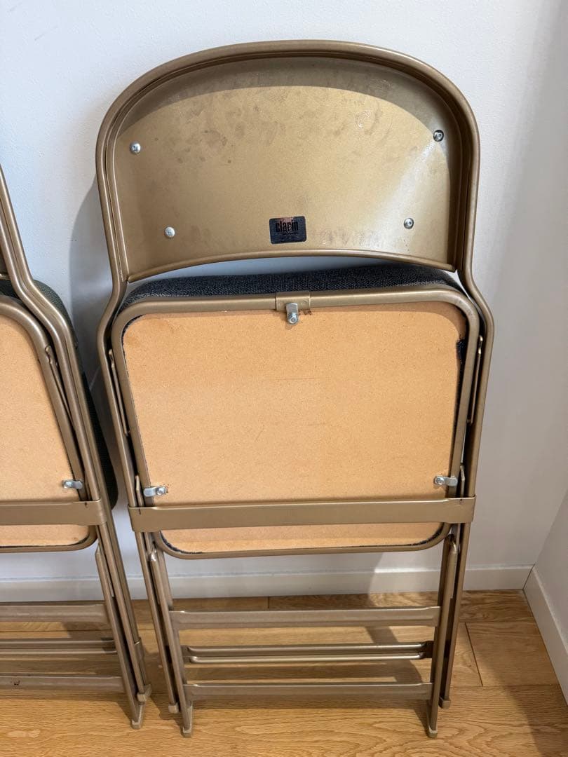 【グレー】CLARIN クラリン フルクッション チェア 折りたたみ USA製