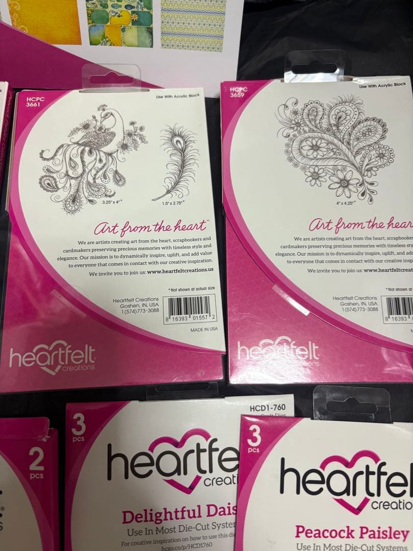 HC-14 heartfelt Peacock 未使用