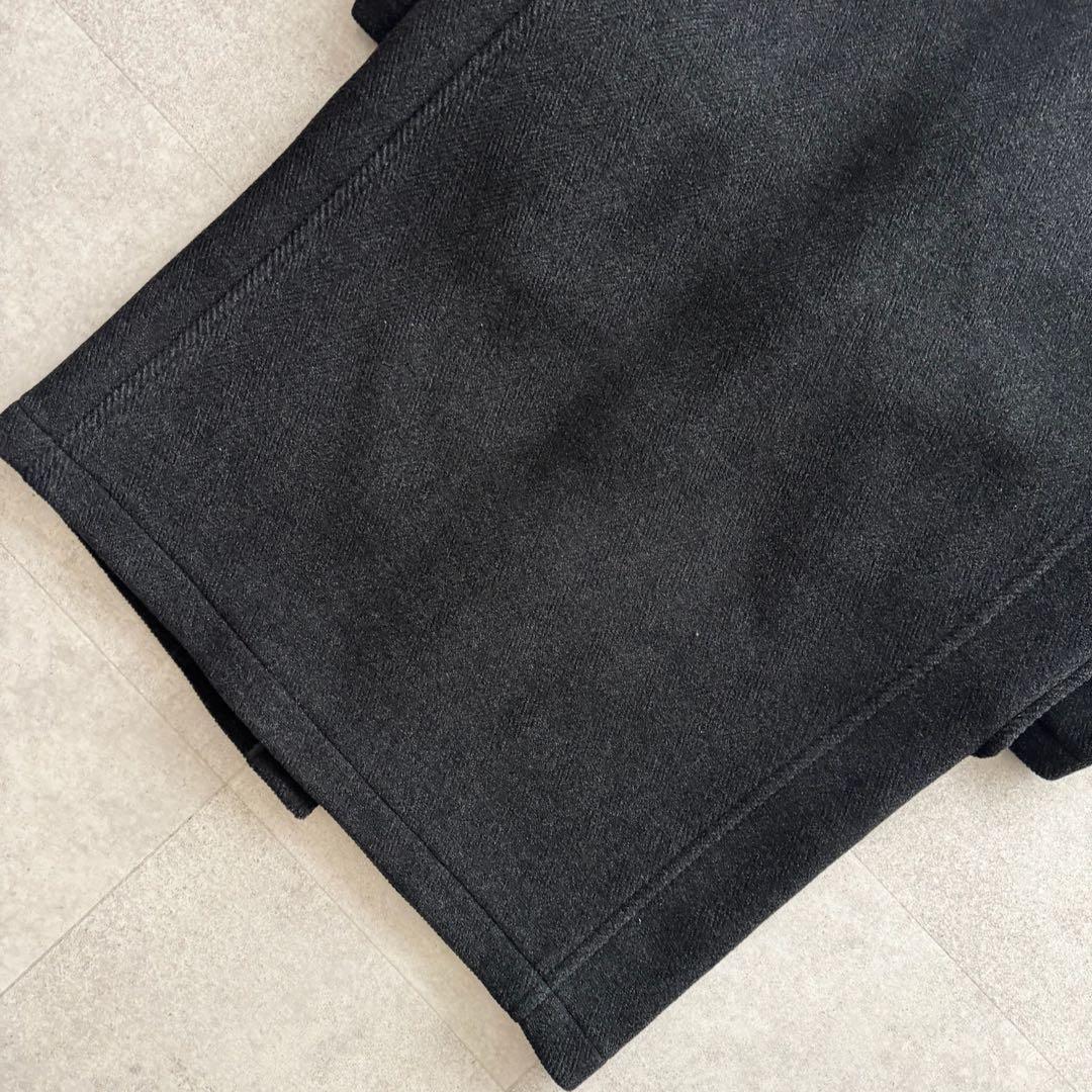 バーバリーズ　ダッフルコート　ムーアブルック　ノバチェック　グレー　L　ウール