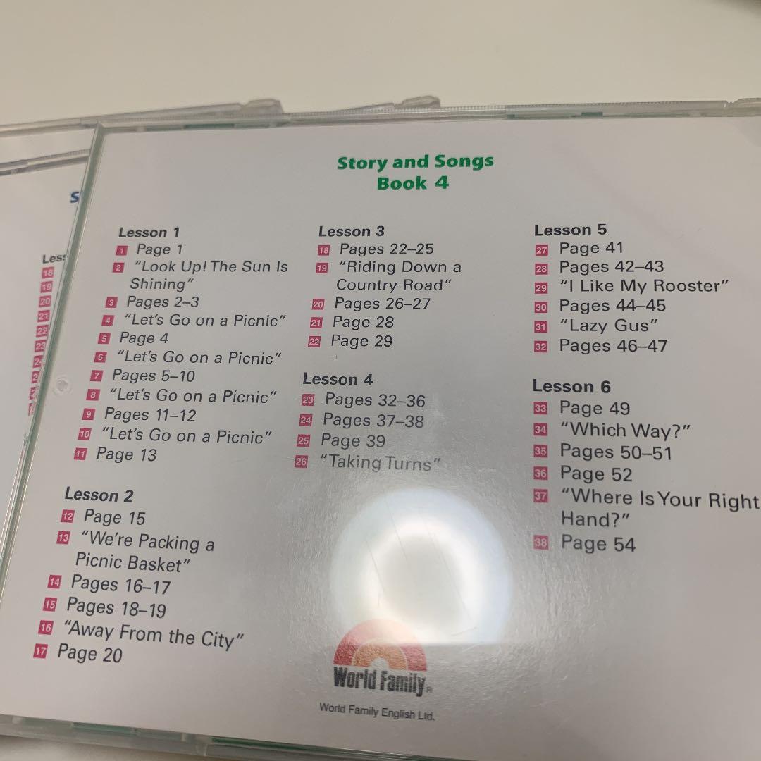 DWE ストーリーアンド ソングス CD 全セット12枚