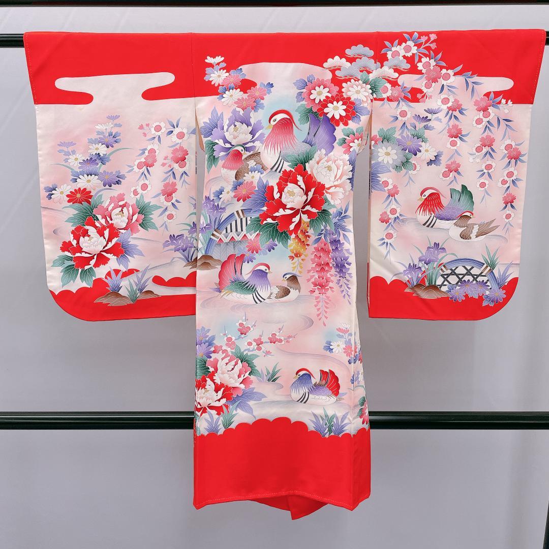 ★4022★ 子供着物 一つ身 単品 女の子 七五三 3才