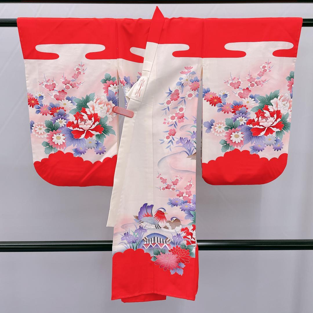 ★4022★ 子供着物 一つ身 単品 女の子 七五三 3才