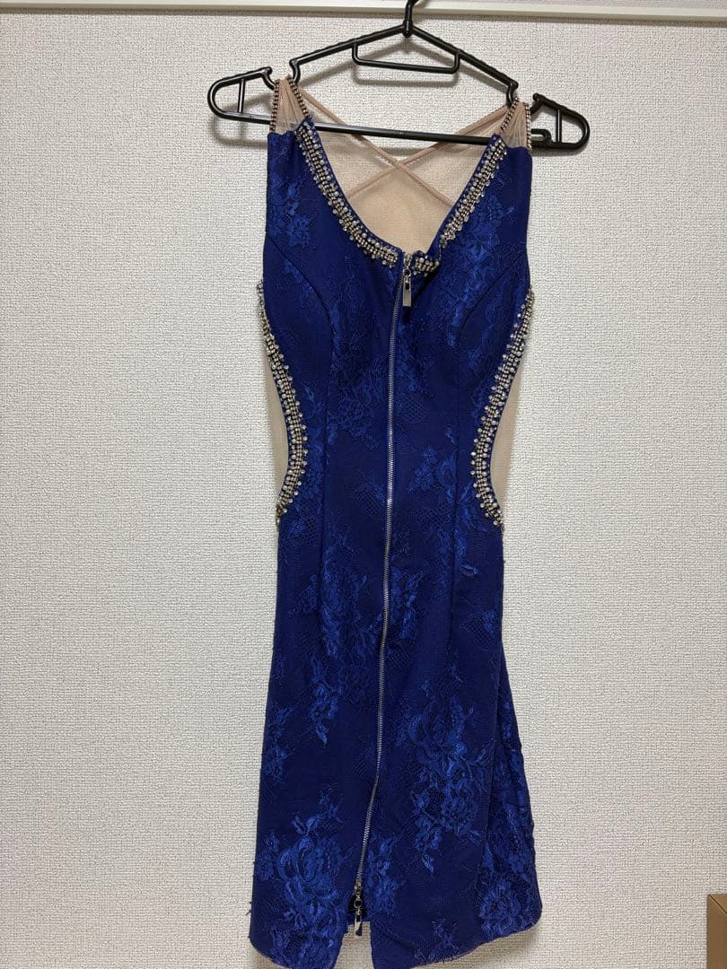 Robe de Fleurs ネイビーブルー ナイトドレス