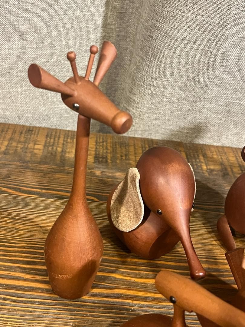 ロイヤルペット　千趣会　18体　北欧風　木製人形