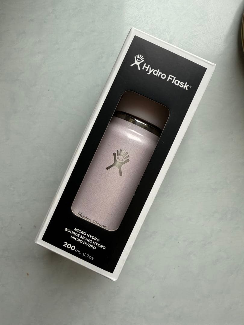 ラスト1点限定完売品Hydro Flask 200ml Glimmer Pink