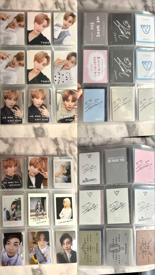 SEVENTEEN ジョンハン　トレカセット189枚セット