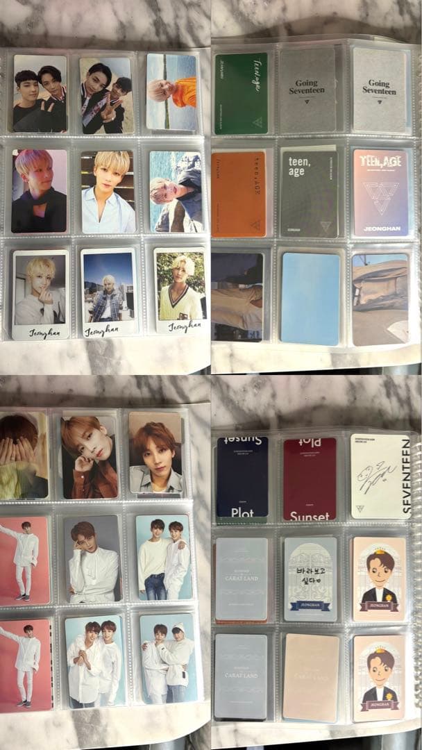SEVENTEEN ジョンハン　トレカセット189枚セット