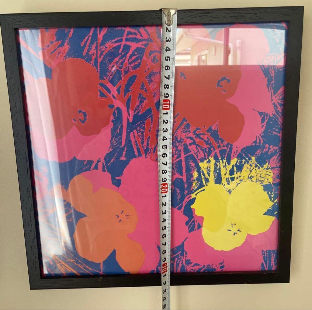 アンディ・ウォーホル Flowers 花 ポップアート フラワーポスター 4枚