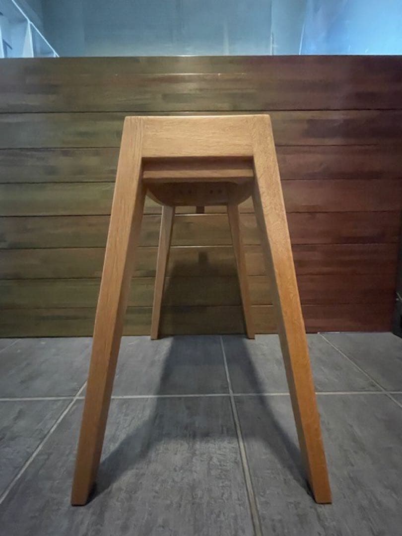 超美品■sarasa design b2c スタッキングスツール/オーク無垢材